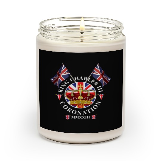 King Charles Iii British Monarch Royal Coronation Scented Candles