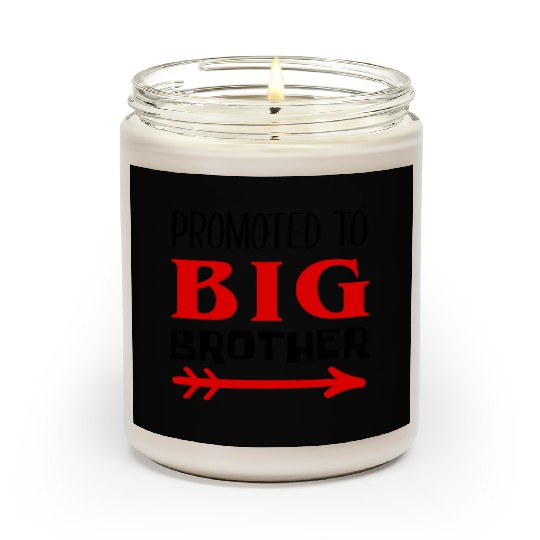 Promoted to big brother boy Scented Candles
