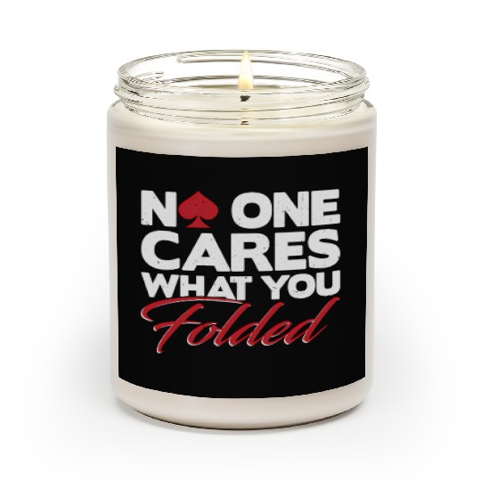 Poker Texas Hold'Em Gambling Scented Candles