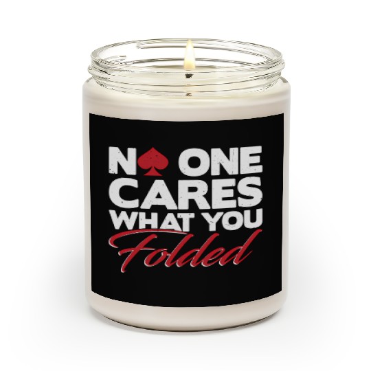 Poker Texas Hold'Em Gambling Scented Candles