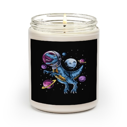 Dinosaur Astronauts Science Fiction Science Scented Candles