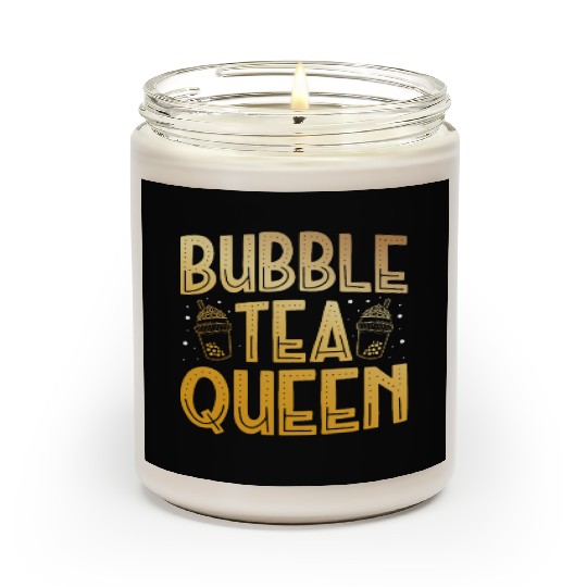 Bubble Tea Queen Boba Tea Drinker Korean Drink Scented Candles