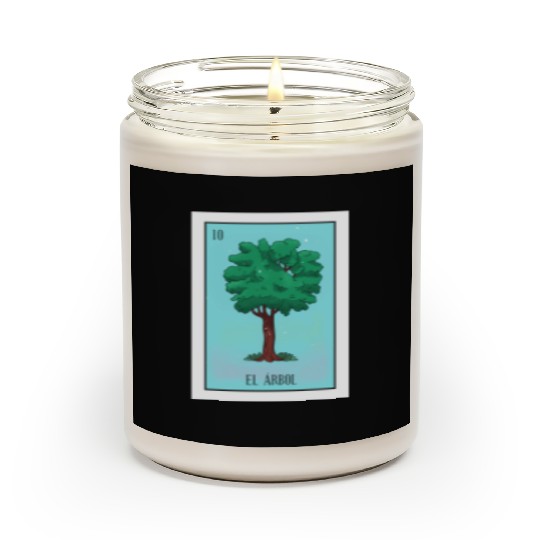 El Arbol Lottery Card The Tree Card Mecan Scented Candles