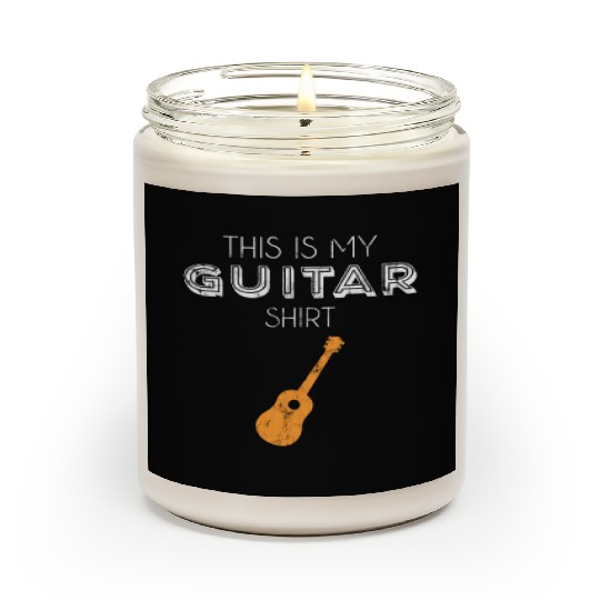 guitar Scented Candles