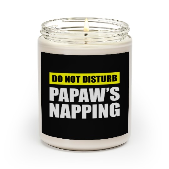 Do Not Disturb Papaw'S Napg Scented Candles