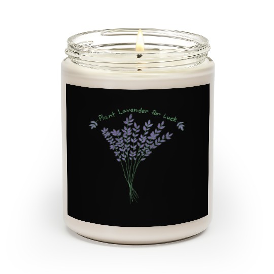 Plant Lavender For Luck Scented Candles
