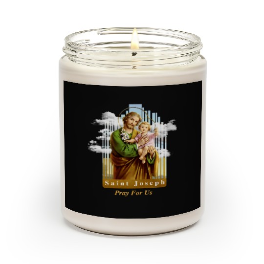 Saint Joseph Catholic Church St Joseph With Infant Scented Candles