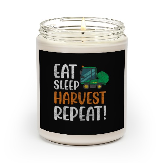 Farmer Field Worker Harvest Time Vegetable Scented Candles