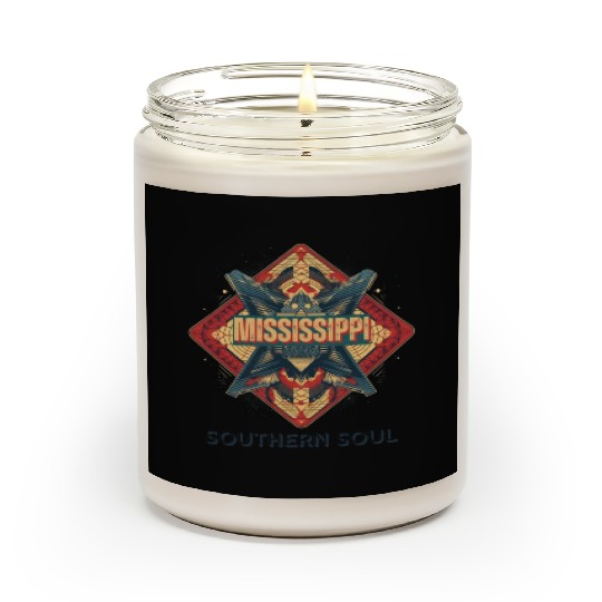 Mississippi vibes Scented Candles