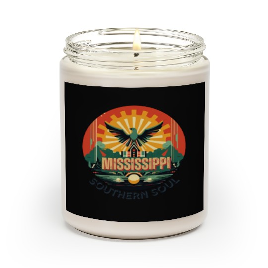 Mississippi vibes Scented Candles