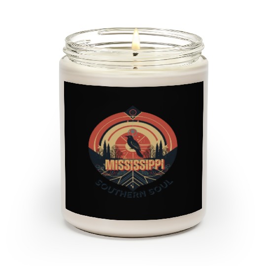 Mississippi vibes Scented Candles