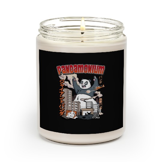 Pandemonium Panda Giant Attacking Scented Candles