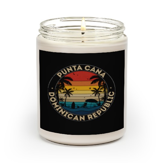 Punta Cana Dominican Republic Reminder Scented Candles