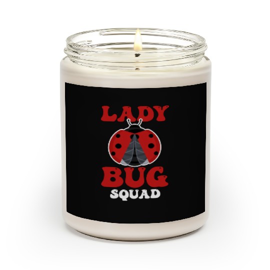 Entomology Entomologists Insect Lover Ladybug Scented Candles