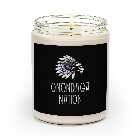 Onondaga Nation Indigenous Native American Headdre Scented Candles