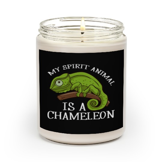 My rit Animal Is A Chameleon Lizard Chameleon Scented Candles