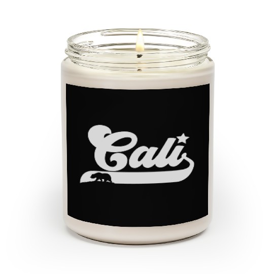 Cali California Bear Usa State Beauty Scented Candles
