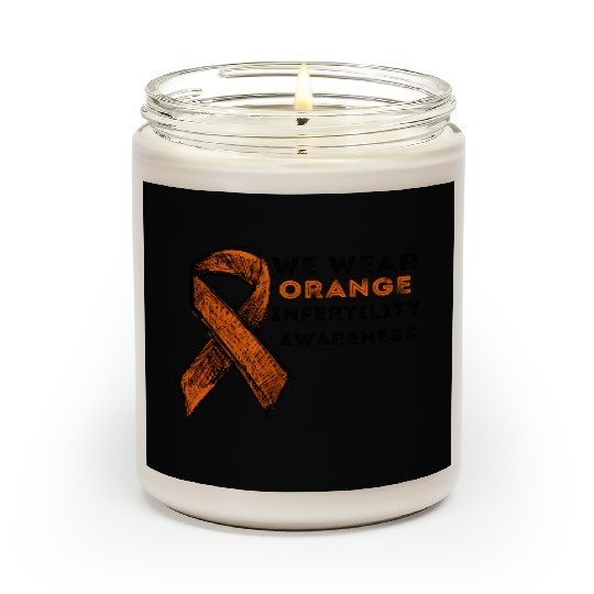 We Wear Orange Infertility Awareness Scented Candles