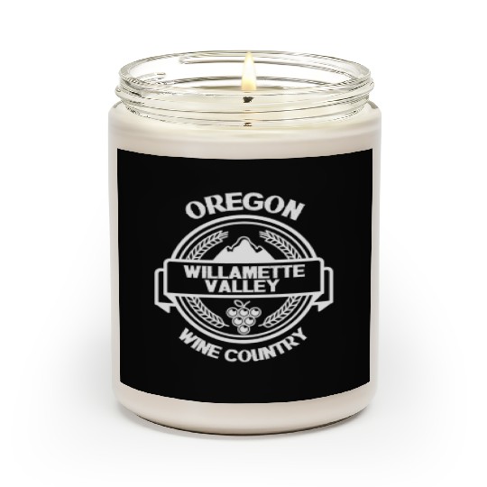 Oregon Wine Cory Willamette Valley Travel Scented Candles