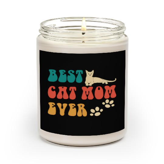 Best Cat Mom Ever Mothers Day - Cat For Scented Candles