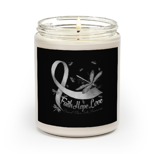 Faith Hope Love Charcot Marie Tooth Awareness Scented Candles