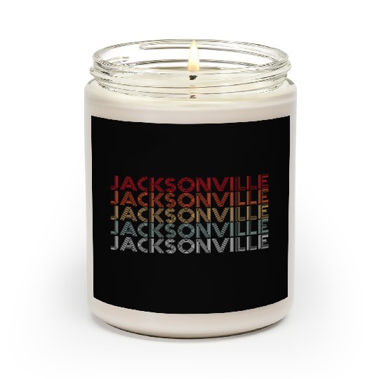Jacksonville Florida Rainbow City Scented Candles