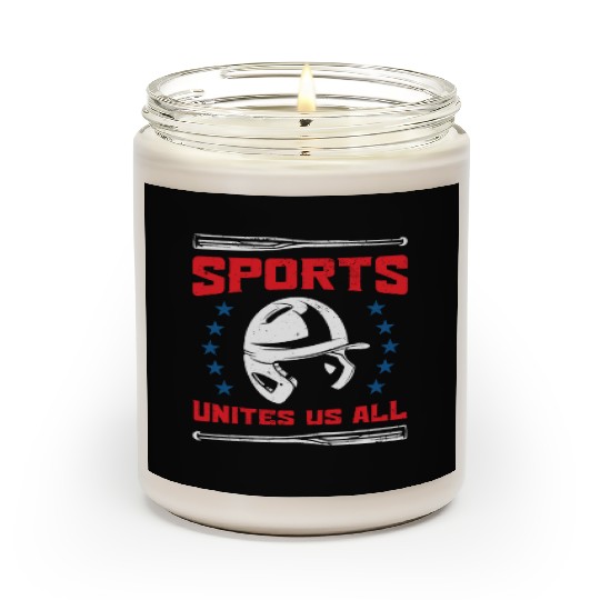 USA Independence American Flag Freedom Sports Scented Candles