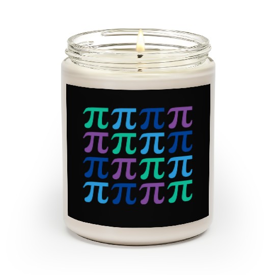 Happy Pi Day With Symbols For Teachers Scented Candles