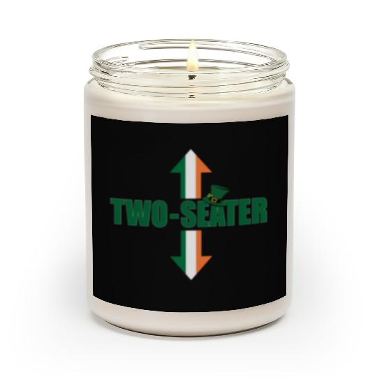 Irish Flag Two Seater Party-Trashy Humor Scented Candles