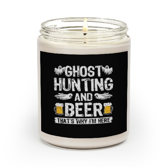 Ghost Hunting Paranormal Researcher Ghost Scented Candles