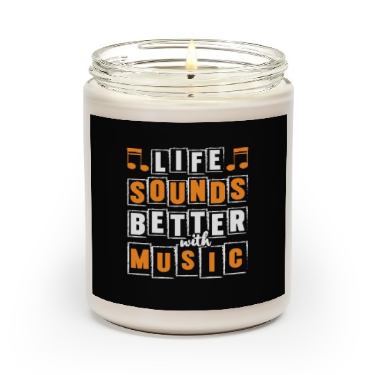 Musician Club Love Genre Scented Candles