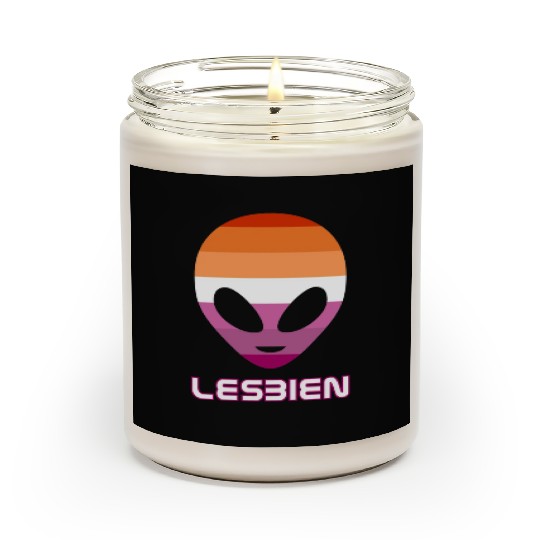 Lesbien aka lesbian alien Scented Candles