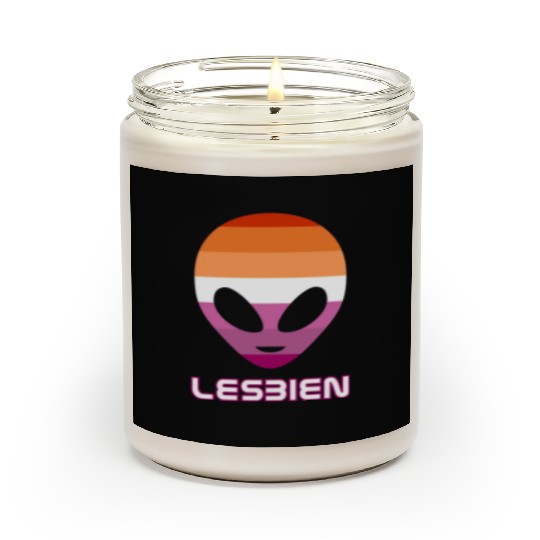Lesbien aka lesbian alien Scented Candles