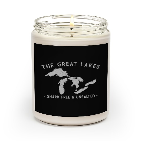 Great Lakes Shark Free And Unsalted Scented Candles