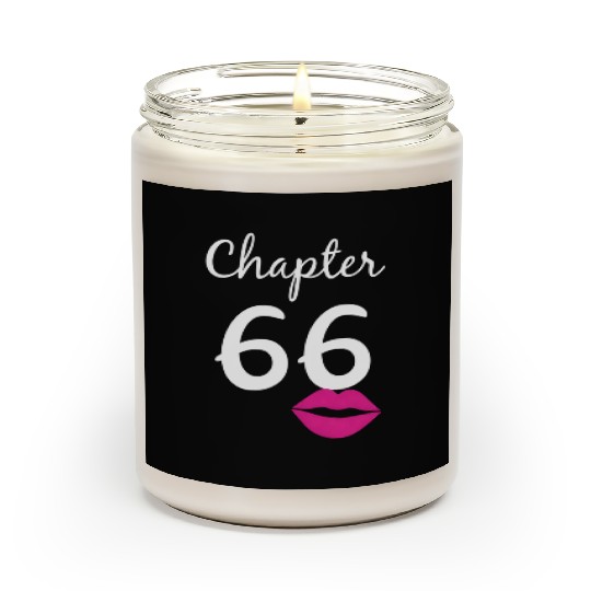 66Th For Her Chapter 66 66Th Bday Scented Candles