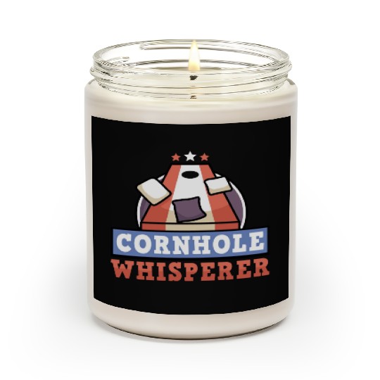 Cornhole Whisperer Bean Bag Lover Scented Candles