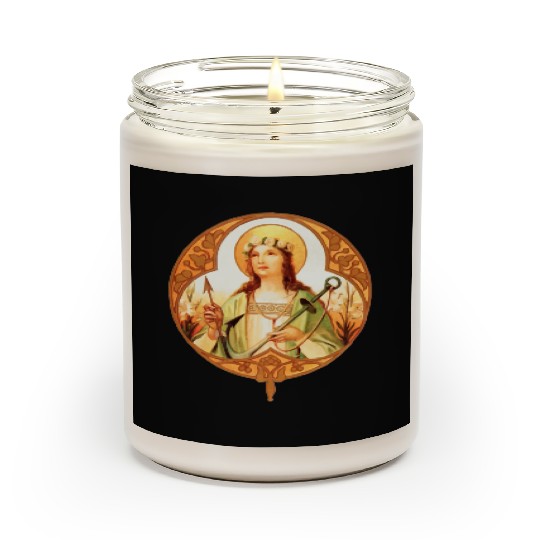 St Philomena Catholic Girls Teens Vintage Prayer Scented Candles