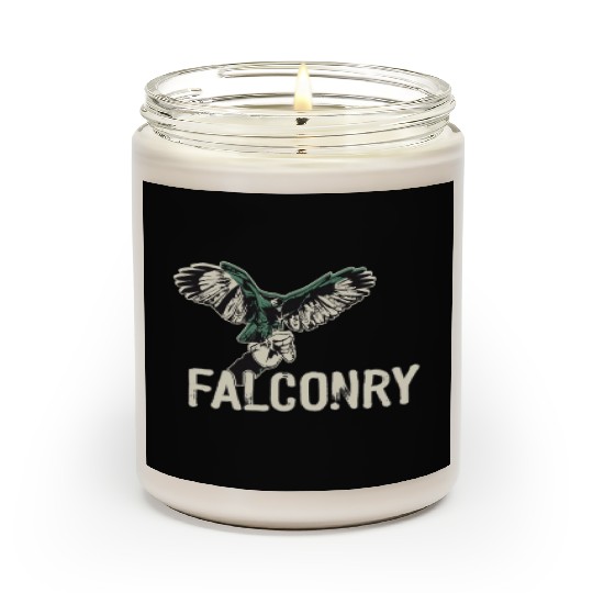 Falconry Bird Falcon Hunting Falconer Scented Candles