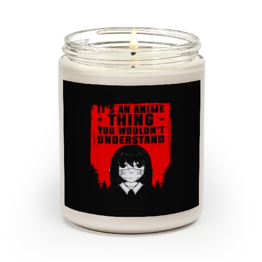 Manga Senpai Anime Scented Candles