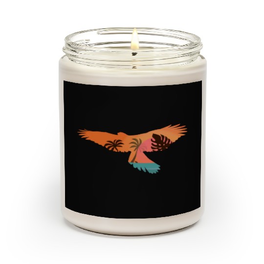 Falconry Bird Falcon Hunting Falconer Scented Candles