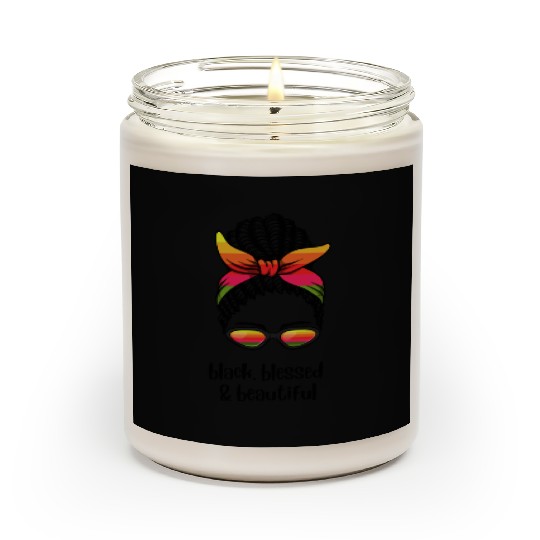 Black, Blessed & Beautiful Scented Candles