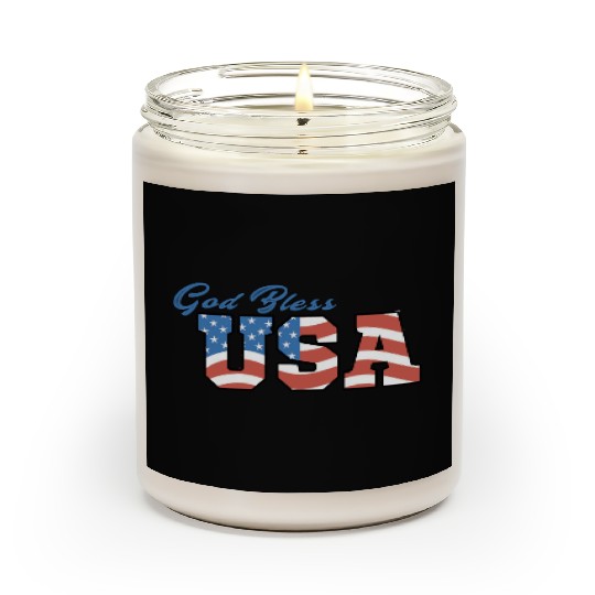 God Bless America Scented Candles