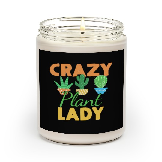 Plants Plant Lady Gardener Scented Candles