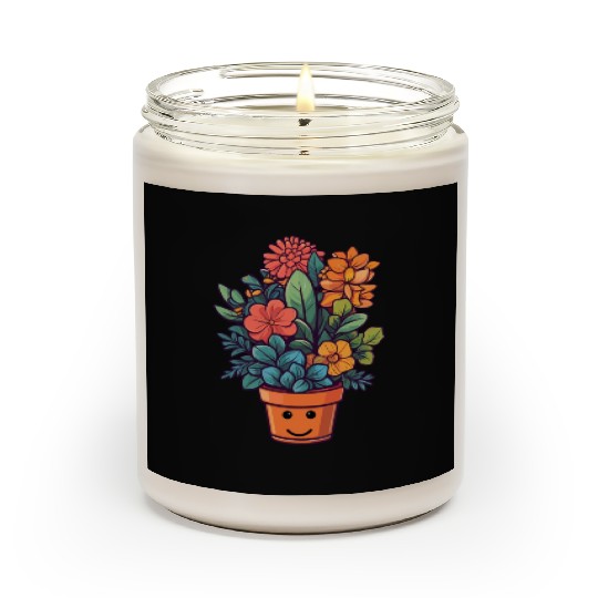 Natural Plant And Flower love water Scented Candles