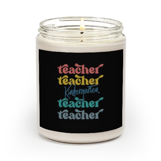 Kindergarten Teacher Scented Candles