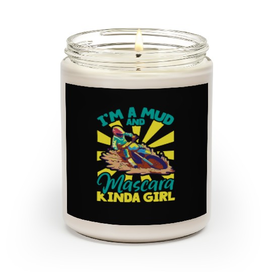 Dirt Bike Dirt Bike Riding Motocross Dirt Biking Scented Candles