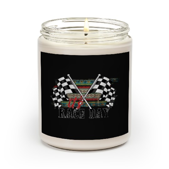 Its Race Day Scented Candles