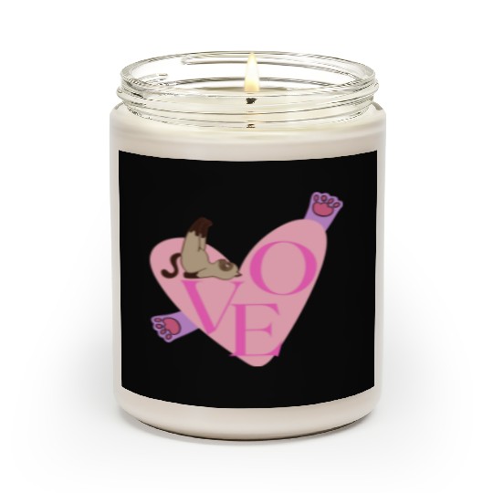 Love Cat nostalgia Scented Candles