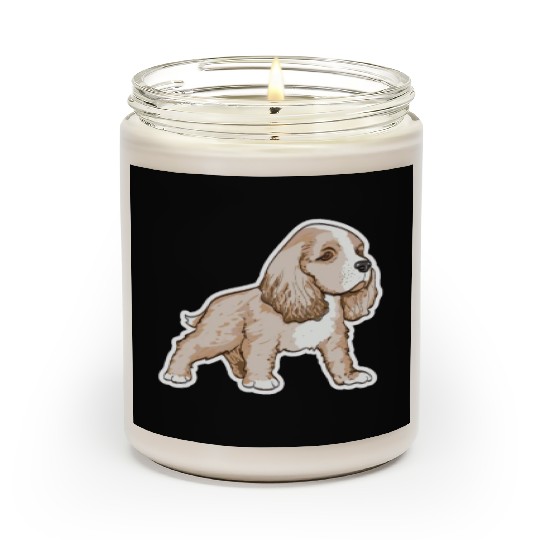 Cavalier King Charles Spaniel Scented Candles