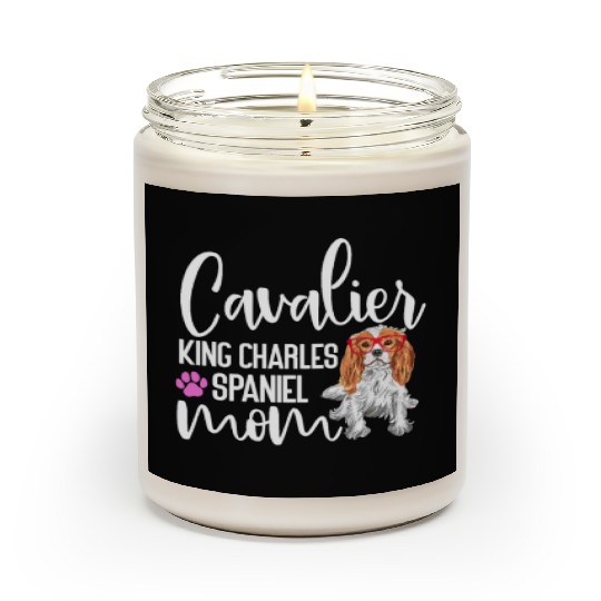 Cavalier King Charles Spaniel Mom Scented Candles